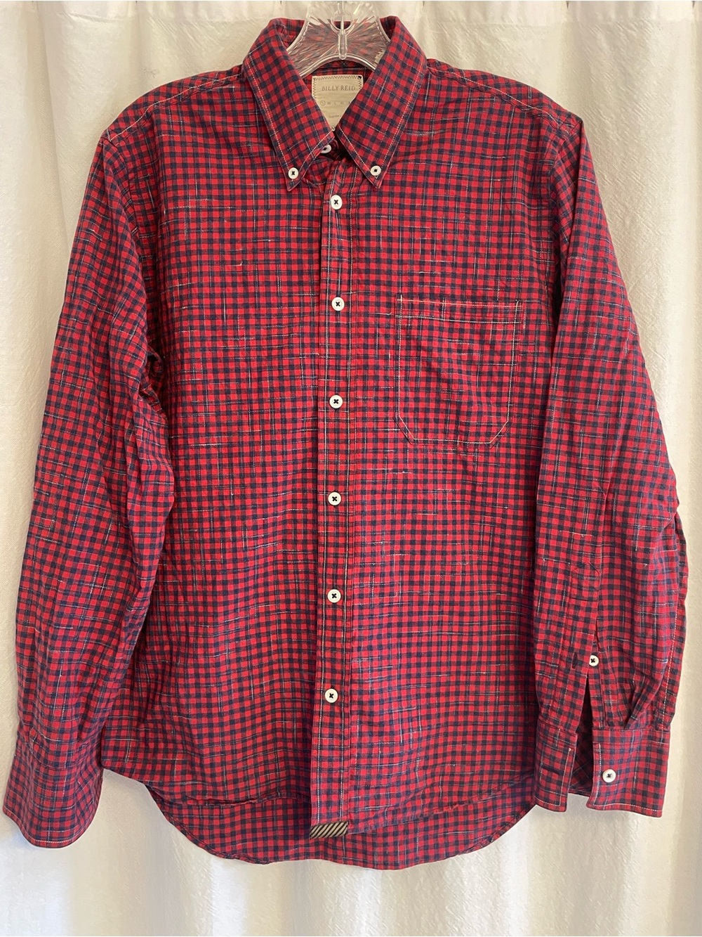 Billy Reid men’s button-up shirt, size small